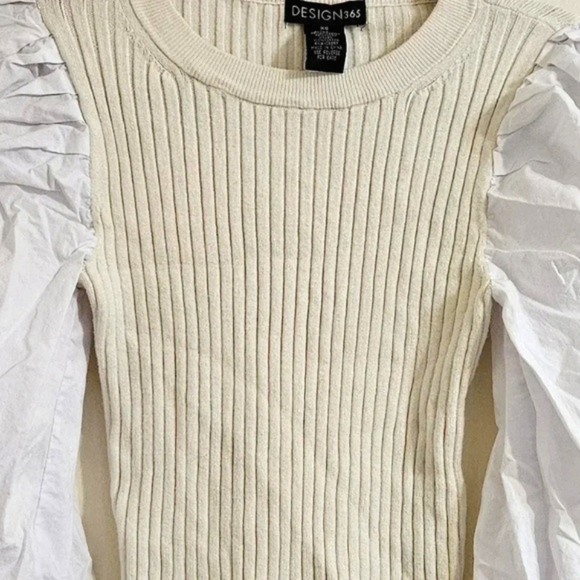 Design365 Balloon Sleeve Sweater - Picture 4 of 5